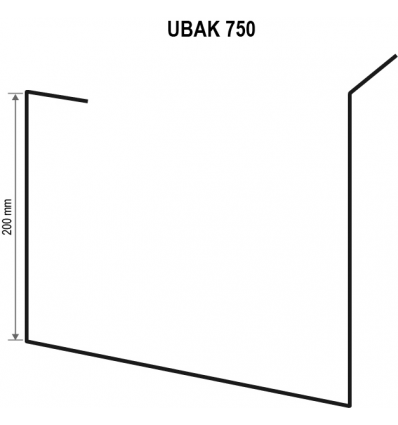 SUPPORT métal ventilé UBAK 750 pour Lanterneaux