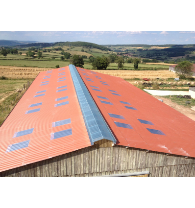 SUPPORT métal ventilé UBAK 500  pour Lanterneaux