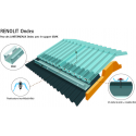 SUPPORT métal ventilé UBAK 500  pour Lanterneaux