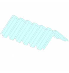 ONDEX LANTERNEAUX Nw6 150/45 2X1500 Translucide DIFFU100