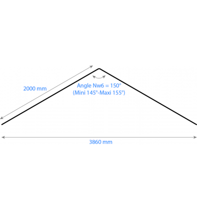 ONDEX LANTERNEAUX Nw6 150/45 2X2000 Translucide DIFFU100
